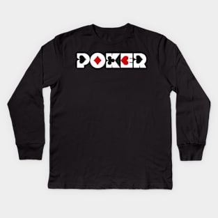 Poker Kids Long Sleeve T-Shirt